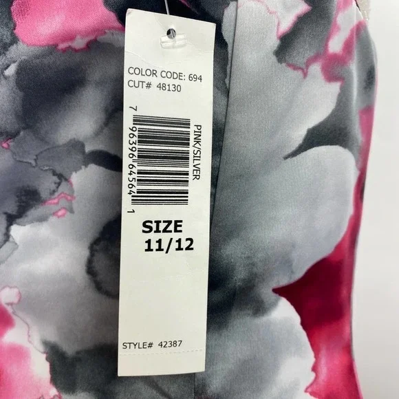 JUMP Apparel Bubble Hem Strapless Floral Dress - Picture 12 of 12